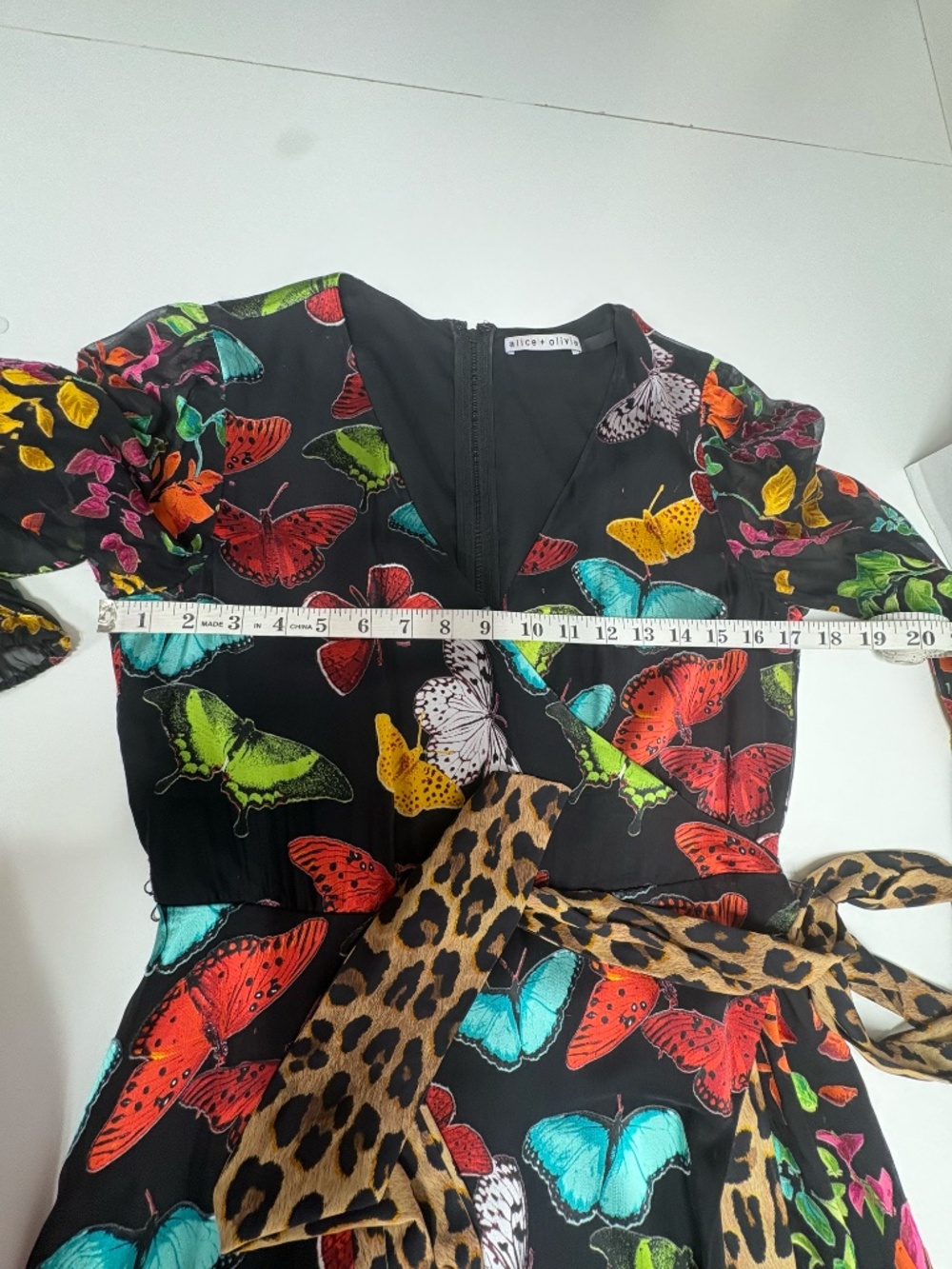 Alice + Olivia "Jesse" Midi Dress - Size 6 - NEW Without Tag. - Picture 6 of 16